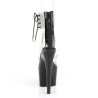 Pleaser ADORE-724RS Ankle Cuff Black Platform High Heels