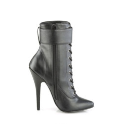 Devious DOMINA-1023 Black Vegan Leather Sale Women