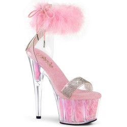 Pleaser ADORE-727F Rose Feathers Women High Heels Shoes