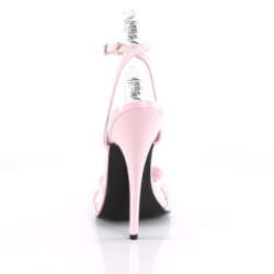 Devious DOMINA-108 Rose Stiletto Heeled Strappy Sandal