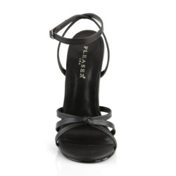 Devious DOMINA-108 Vegan Stiletto Heeled Strappy Sandal