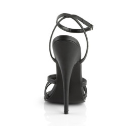 Devious DOMINA-108 Vegan Stiletto Heeled Strappy Sandal