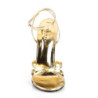 Devious DOMINA-108 Gold Metallic Sale Women