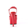 Pleaser GLEAM-609 Red Patent Sale Women