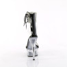 Pleaser DELIGHT-627RS Clear Ankle Cuff High Heels Shoes