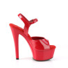 Pleaser GLEAM-609 Red Patent Sale Women