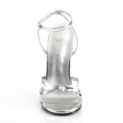 Devious DOMINA-108 Silver Metallic Sale Women