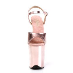 Pleaser FLAMINGO-809 Rose Gold Pole Dance High Heels Shoes