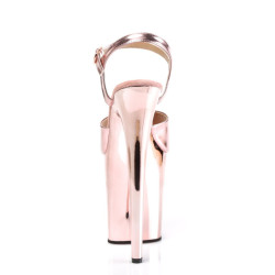 Pleaser FLAMINGO-809 Rose Gold Pole Dance High Heels Shoes