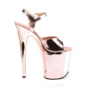 Pleaser FLAMINGO-809 Rose Gold Pole Dance High Heels Shoes