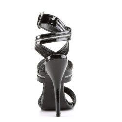Devious DOMINA-119 Ankle Strap Stiletto Heeled Sandals