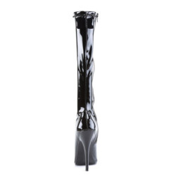 Devious DOMINA-2000 Patent Stiletto Heeled Boots