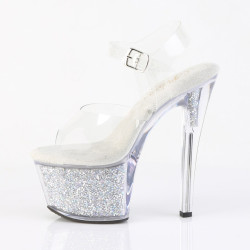 Pleaser SKY-308RSI Strass Platform High Heeled Pole Shoes