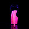 Pleaser SKY-309UVLG Neon Pink Platform High Heels Shoes