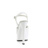 Pleaser GLEAM-609 White Patent Sale Women