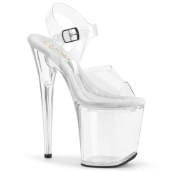 Pleaser TREASURE-808FLA Exotic Pole Dance High Heels Shoes