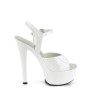 Pleaser GLEAM-609 White Patent Sale Women