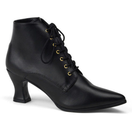 Funtasma VICTORIAN-35 Vegan Victorian Women Ankle Boots