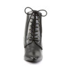 Funtasma VICTORIAN-35 Vegan Victorian Women Ankle Boots
