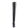 Devious DOMINA-3000 Vegan Stiletto Heeled Thigh Boots