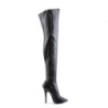 Devious DOMINA-3000 Vegan Stiletto Heeled Thigh Boots