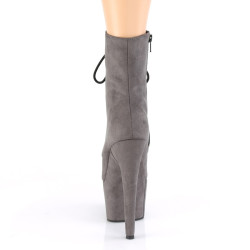 Pleaser ADORE-1020FS Grey Vegan Suede Sale Women