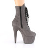 Pleaser ADORE-1020FS Grey Vegan Suede Sale Women