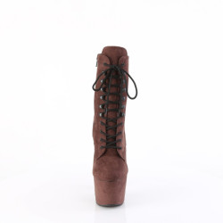 Pleaser ADORE-1020FS Mocha Vegan Suede Sale Women
