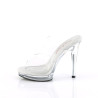 Fabulicious GLORY-502 Transparent High Heeled Mules