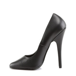 Devious DOMINA-420 Black Leather Sale Women