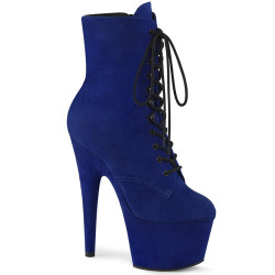 Pleaser ADORE-1020FS Blue Vegan Suede Sale Women