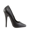 Devious DOMINA-420 Black Leather Sale Women