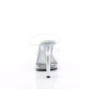 Fabulicious GLORY-502 Transparent High Heeled Mules