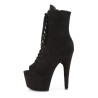 Pleaser ADORE-1021FS Black Vegan Suede Sale Women
