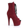 Pleaser ADORE-1021FS Burgundy Vegan Suede Sale Women