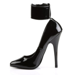 Devious DOMINA-434 Ankle Strap Stiletto Heeled Pumps