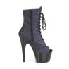 Pleaser ADORE-1021MG Purple Glitter Black Sale Women