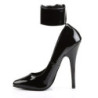 Devious DOMINA-434 Ankle Strap Stiletto Heeled Pumps