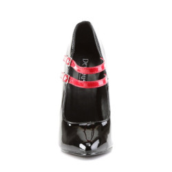 Pleaser DELIGHT-2000 Black Vegan Leather Sale Women