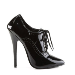 Devious DOMINA-460 Oxford Lace-up Stiletto Pumps