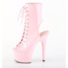 Pleaser ADORE-1016 Rose Patent High Heeled Ankle Boots