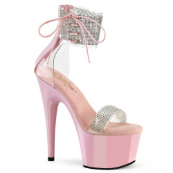 Pleaser ADORE-727RS Ankle Cuff Rose Platform High Heels