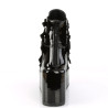 Demonia CONCORD-57 Black Patent Women Platform Boots
