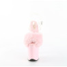 Pleaser FLAMINGO-808FUR Rose Fur High Heels Pole Shoes
