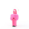 Pleaser FLAMINGO-808FUR Purple Fur High Heels Pole Shoes