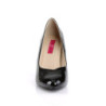Pleaser Pink Label DREAM-420 Black Patent Pumps Men