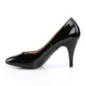 Pleaser Pink Label DREAM-420 Black Patent Pumps Men