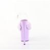 Pleaser FLAMINGO-808FUR Lavender Fur High Heels Pole Shoes