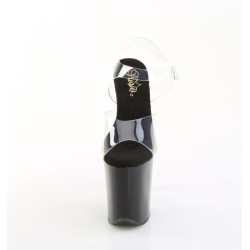 Pleaser FLAMINGO-808PREM Black Exotic High Heels Pole Dance