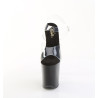 Pleaser FLAMINGO-808PREM Black Exotic High Heels Pole Dance